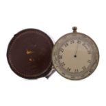 AN AIR MINISTRY ISSUE POCKET ANEROID BAROMETER