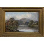 LOCH AWE, AN OIL BY ROBERTO ANGELO KITTERMASTER MARSHALL