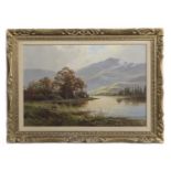 LOCH LONG, AN OIL BY WILLIAM MCGREGOR