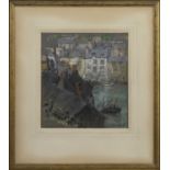 POLPERRO, A PASTEL BY HERBERT DAVIS RICHTER