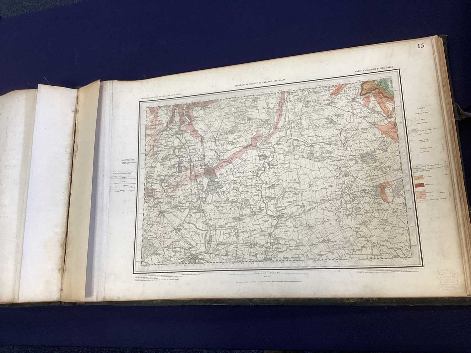 THE GEOLOGICAL SURVEY OF ENGLAND AND WALES - Image 11 of 25