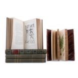 FIVE VOLUMES RELATING TO MOSSES, FERNS AND TREES