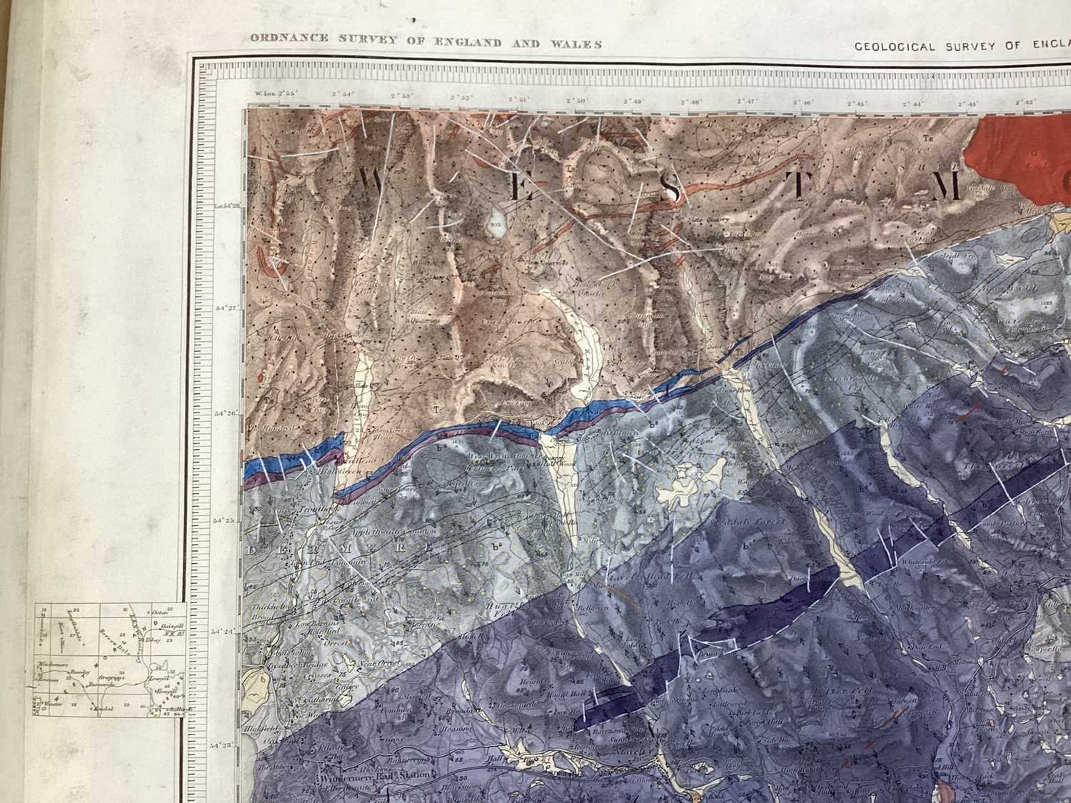 THE GEOLOGICAL SURVEY OF ENGLAND AND WALES - Image 25 of 25