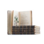 SET OF FIVE VOLS OF DONOVAN'S BRITISH INSECTS