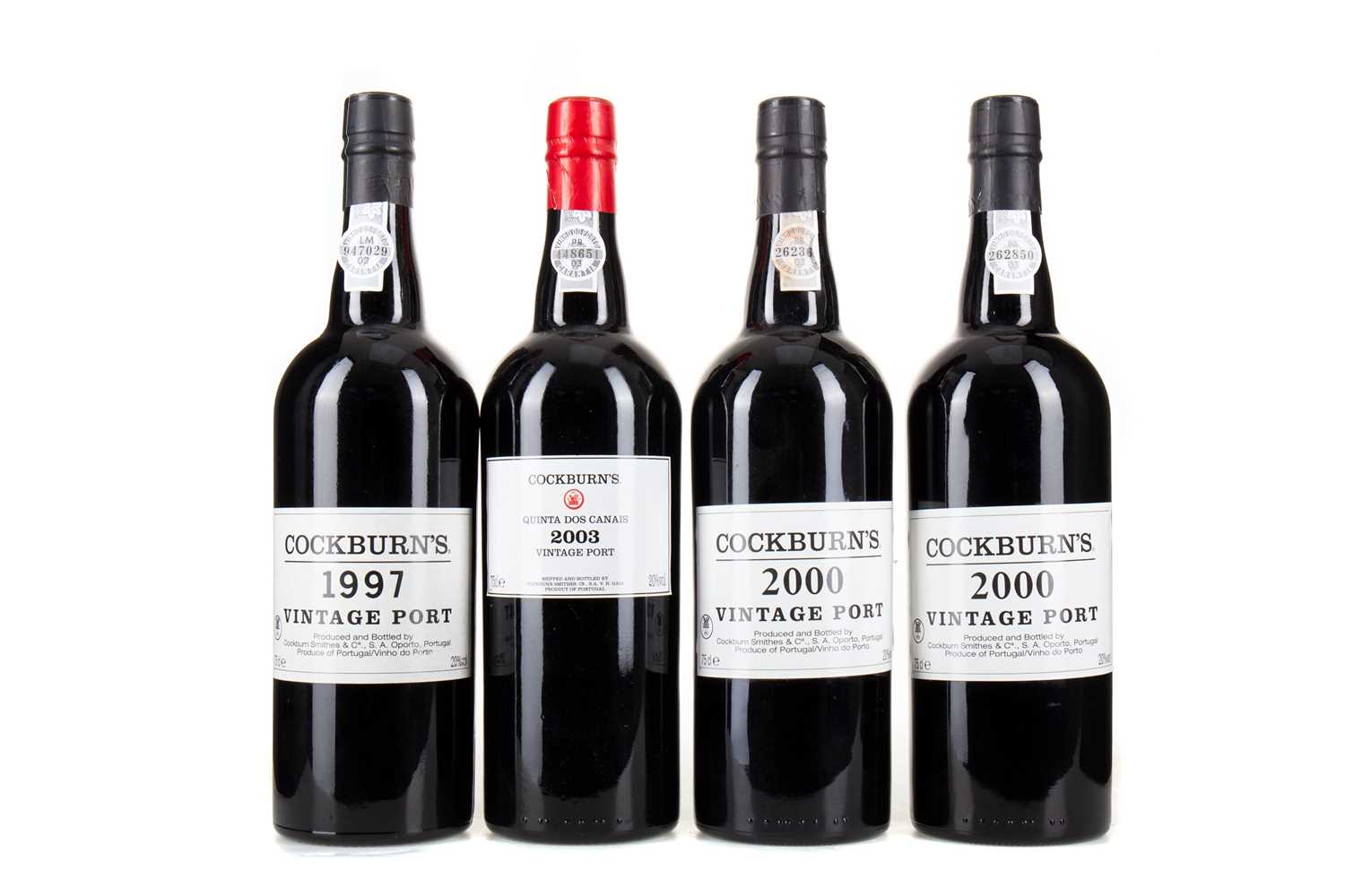 4 BOTTLES OF COCKBURN'S PORT - 1997, 2000 AND 2003 VINTAGE