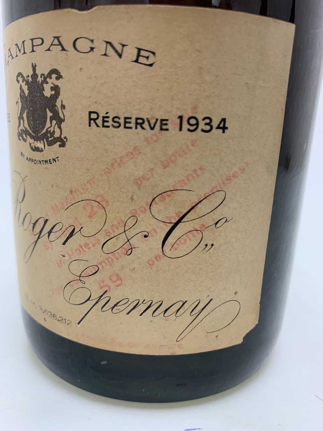 POL ROGER 1934 EXTRA CUVEE RESERVE 1934 - Image 5 of 12