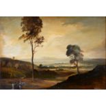 Philip Hugh Padwick RBA, ROI (1876-1958) - Landscape, signed, oil on canvas laid on board, 34 x 49.