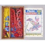 A plastic Meccano set