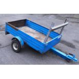 A Klinn single axle trailer, 155 x 97cm w