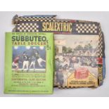 A Subbuteo table soccer Continental Club Edition, boxed and a Scalextric model motor racing set