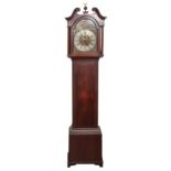A George III eight day mahogany and fruitwood longcase clock, Richard Shuttlebottom Great Chell,