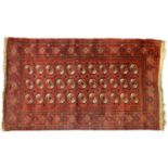 A Bokhara rug, mid 20th c, 102 x 165cm Good condition