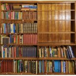 Eight shelves of miscellaneous books, general shelf stock