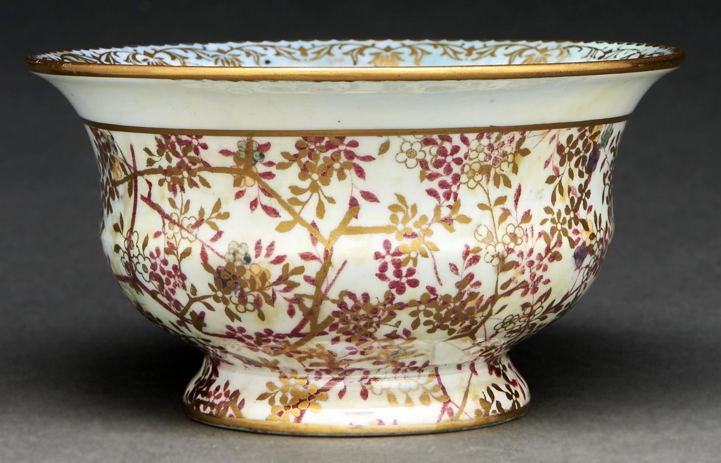 A Wedgwood Ordinary Lustre Byerley cup, early 20th c, designed by Daisy Makeig-Jones, the interior