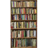 Six shelves of miscellaneous books, general shelf stock