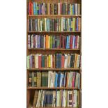 Six shelves of miscellaneous books, general shelf stock