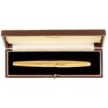 An 18ct gold Parker 61 fountain pen, London 1964, maker's booklet, cased and box