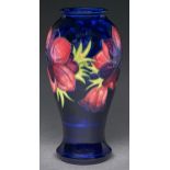 A Moorcroft Anemone vase, late 20th c, 32cm h, impressed and painted marks Condition ReportGood