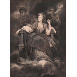 Francis Haward ARA (1759-1797) after Sir Joshua Reynolds - Mrs Siddons in the Character of the
