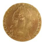 Gold coin. Guinea 1798 Condition ReportMount removed