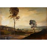 Philip Hugh Padwick RBA, ROI (1876-1958) - Landscape, signed, oil on canvas laid on board, 34 x 49.
