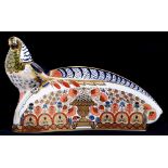 A Royal Crown Derby Lady Amherst Pheasant paperweight, The 250 Collection, box