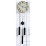 A three-train hook-and-spike wall clock, John Whitehurst III Derby, No 6154, c1840, the movement