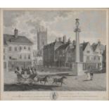 John Whessell (c1760-after 1820) after John Fleeming - South West View of the Church of St Peter and