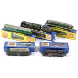 Hornby Dublo.  Five three rail locomotives, comprising 3325 "Dorchester" and tender, L30 Bo-Bo