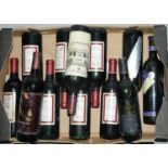 Wine. J P Tinto (7) and five other miscellaneous (12)