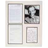 Fred Astaire - autograph letter signed, 1s, Royal Hibernian Hotel Dublin December 15 [1976] to a