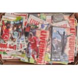 Soccer. A collection of Liverpool FC and other football magazines