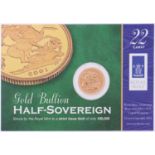 Gold coin. Half sovereign, 2001, BU