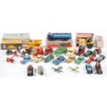 Die cast and tinplate toys. A collection, to include Dinky 504 Foden 14-ton tanker, boxed and