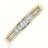 A diamond ring, in 18ct white gold, 3.5g, size M Light wear, good condition
