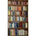 Six shelves of books, miscellaneous general shelf stock