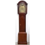 Channel Islands interest. A George III eight day mahogany longcase clock, Jean Gruchy Jersey, the