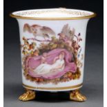 A Swansea Shakespearean subject cabinet cup, c1816-1819, painted by Thomas Baxter, with Titania,