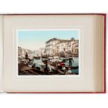 Italy. An Album of twenty eight colour photographic reproduction of Italy, Switzerland and