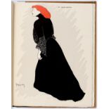 Art nouveau. Les Contemporains Célèbres, Premiere Serie, portraits and caricatures including Sarah