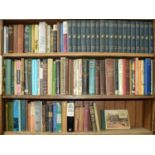 Six shelves of books, miscellaneous general shelf stock