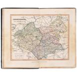 Curtis (J) - A Topographical History of the County of Leicester..., double page map with linen