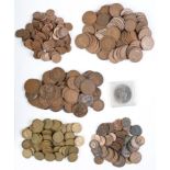 Miscellaneous coins, mainly United Kingdom pre decimal