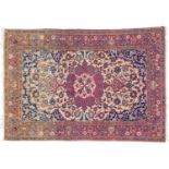 An Ishfahan rug, 206 x 142cm