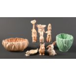 Eleven Shaw & Copestake Sylvac animals and objects, second quarter 20th c, various sizes,