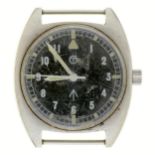 A British Military Issue wristwatch, case back marked Broad Arrow 6BB-6645 99-5238290 955/76