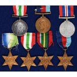 WWI pair, British War Medal and Mercantile Marine War Medal Joseph L Howlett, 1939-1945 Star,