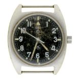 A CWC British Military Issue wristwatch, case back marked 6BB-6645-99 523-8290 Broad Arrow 146/79