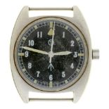 A British Military Issue wristwatch, case back marked Broad Arrow 6BB-6645 99-5238290 1987/76