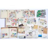 Postage Stamps.Â  A collection of m and u foreign ranges inÂ  bulging Adelphi and another album,